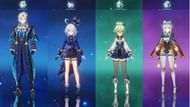 Neuvillette, Furina, Sucrose, and Ineffa (Image via HoYoverse)